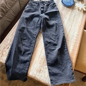 Madewell Women's Relaxed Black Jeans